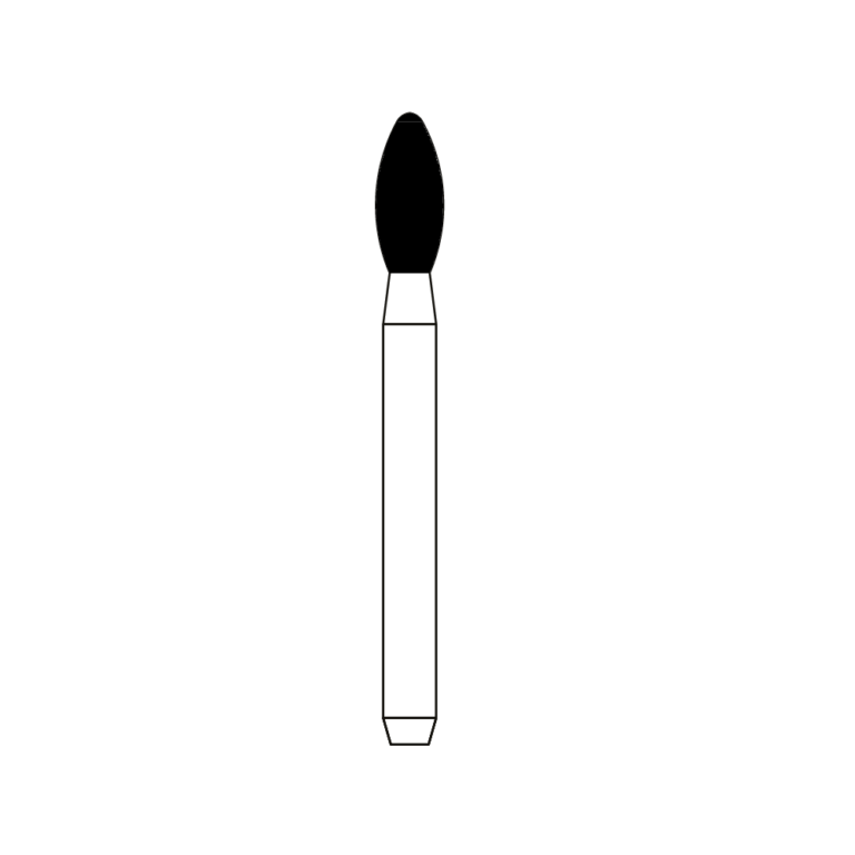 FG Diamond Burs 379.023XC Extra Coarse Football (Egg) 10.154.3171VC Denfinity