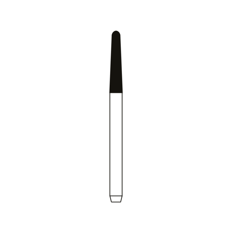 FG Diamond Burs 856.018C Coarse Round End Taper Sterile 10.155.3038C Denfinity
