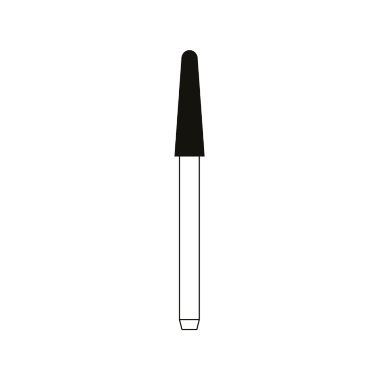 FG Diamond Burs 856.024C Coarse Round End Taper Sterile 10.155.2138C Denfinity