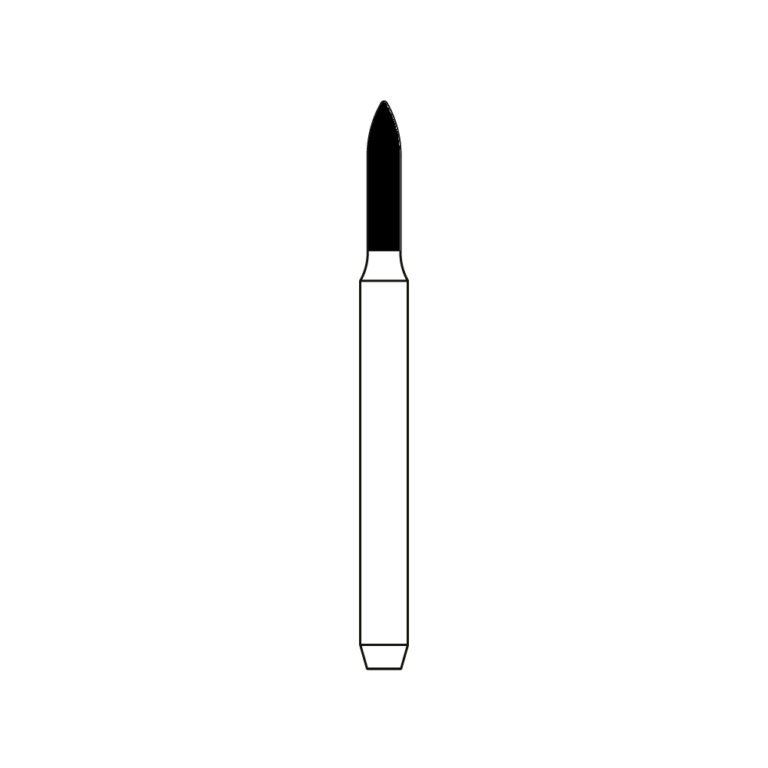 FG Diamond Burs 860.013F Fine Cylinder Ogive End 10.154.3191F Denfinity