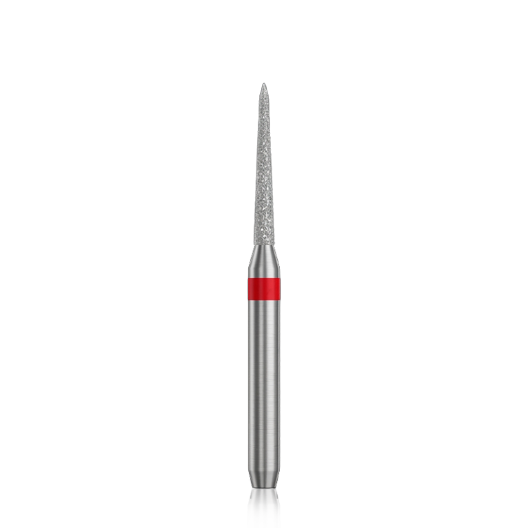 FG Diamond Burs 879KR.010F Fine Torpedo (Tapered) Sterile 10.155.3194F Denfinity
