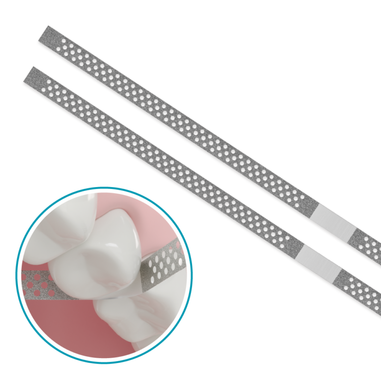 Perforated Diamond Finishing & Polishing Strips 4.00mm Medium 10.350.064 Denfinity